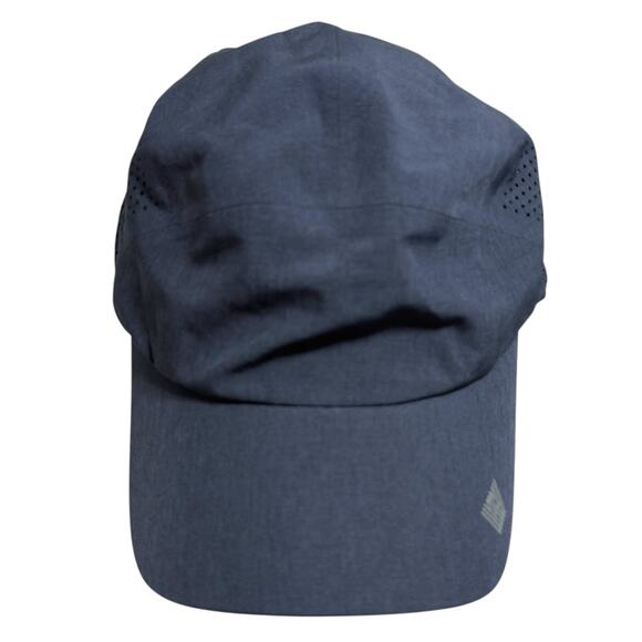 Mack Weldon 5 Panel Hat Adult Strapback Washed Navy Baseball Cap Vented Running - Picture 1 of 7